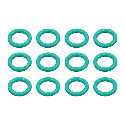 Green O-rings from Pro Grade 49 Piece TIG Welding Torch Kit With Gas Lens, Alumina Nozzles, Glass Cups, And Copper Collets