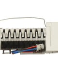 Genuine OEM Ice Maker Assembly Replacement For Refrigerators Ready To Install with durable ice mold and water inlet valve.