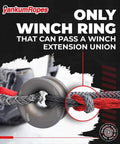 Heavy Duty Snatch Block Ring Pulley For Winch And Recovery Gear, Off Road Towing Accessories, ATV And UTV Recovery Snatch Block, Synthetic Rope Pulley, Made In USA, Dual Functionality Doubles Your Winch Line on synthetic rope