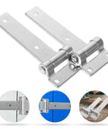 Heavy Duty Galvanized Steel Friction Hinges for Industrial Cabinets and Distribution Boxes 2 Pack with Tough As Nails Load Bearing Capacity Rust Resistant Torque Hinges for Electrical Panels and Doors Garneck.