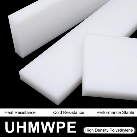 Ultra Durable UHMWPE Tapping Block For Engineering And DIY Projects Heavy Duty Pro Grade Plastic for flooring, machining