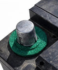 Close-up of Lead Battery Terminal Shims 8 Piece Set Restore Tight Safe Connections On Worn Or Undersized Battery Posts