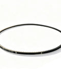 QX113009 113009 V Belt for Gardner Denver Compressor Replacement, heavy-duty circular belt on white background