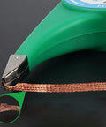 High Speed Heat Conducting Soldering Wicks for PCB Repair showing copper braid and green dispenser, close-up