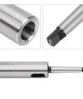 Taper Drill Sleeve MT1 MT2 Reducing Adapter For Lathe And Milling Tools Heavy Duty Quick Fit Precision Ground And Quenched High Hardness Wear Resistant Sleeve For Accurate Tool Changes And Better Milling Performance, MT1-MT2 steel
