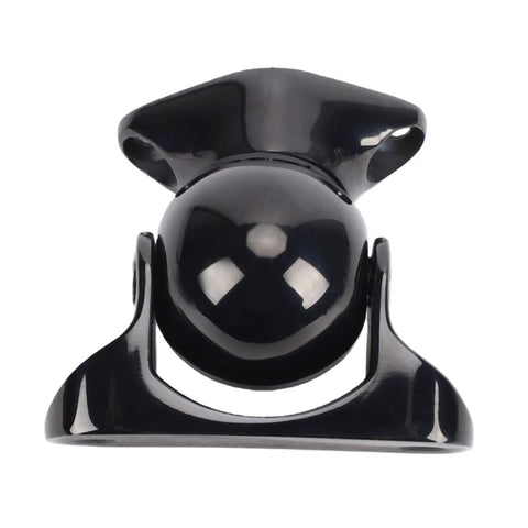 Marine Grade Magnetic Door Catch For Boats And RVs, 316 Stainless Steel, Tough Door Stopper, black, one piece design