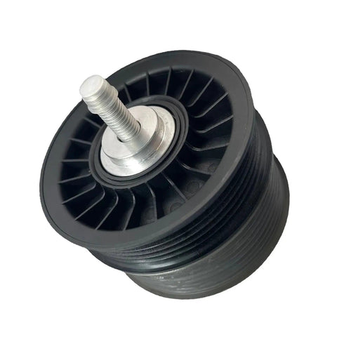 Upgrade Your Ride With This Supercharger Double Pulley Drive Belt Idler Set For Mercedes AMG M113k Engines, detailed view of pulley.