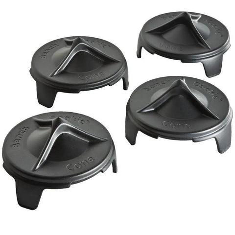 Bench Cookies Finishing Cones 4 Pack For Woodworking Snug Fit Over Work Grippers, Fail Safe Project Finishing System