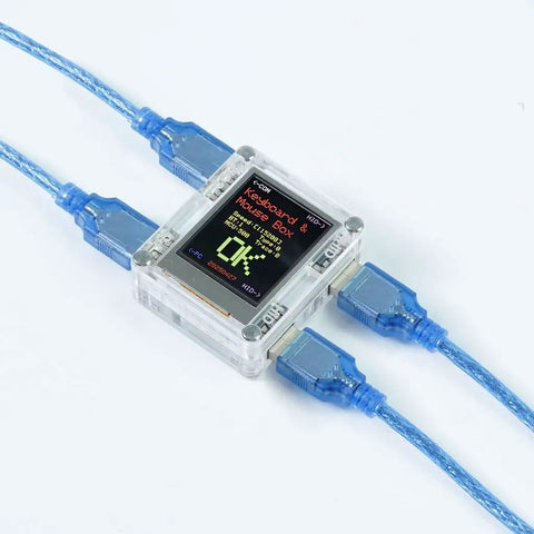 High Speed USB Device Controller for Hardware Development, Realistic Keyboard and Mouse Simulation, Built-In CPU with Script Running