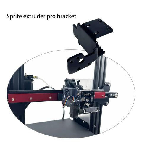 MGN12H Linear Guide Rail Kit 3.0 Upgrade For Ender 3 Series 3D Printers with direct extruder plate and sprite extruder pro bracket