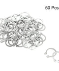 50 stainless steel 17mm External Circlips C Clip Retaining Rings for machinery shafts, easy install and long lasting
