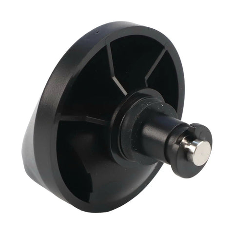 Front Caster Wheel Replacement For Dreame D9 Max D10s Pro L300 L600 Robot Vacuums Smooth Maneuverability Durable Black Wheel