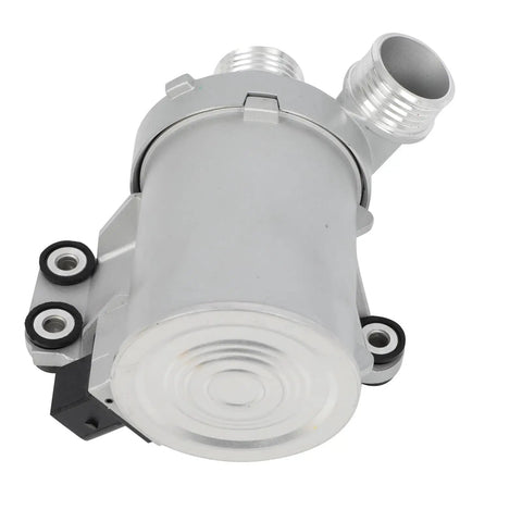 High Performance Electric Coolant Water Pump For Bmw X3 X5 And Volvo Xc90 Models 2.0L Turbo L4 Engines showing top view with connectors.