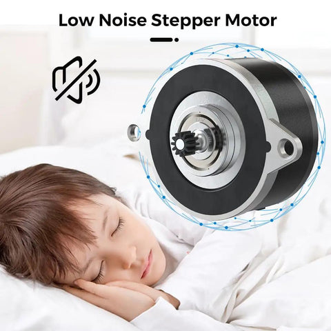 K1 Series Extruder Stepper Motor 1.8 Degree Step Angle 0.8A 12 Tooth Gear Circular Shaft with low noise for K1 Max K1C K1 SE Ender 3 V3