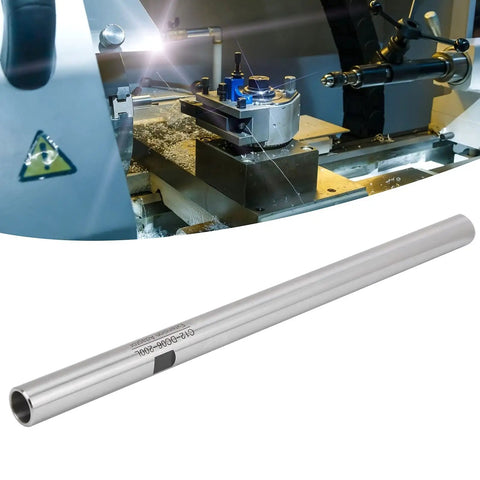 High Speed Steel Collet Chuck Holder With Straight Shank For CNC Lathes And Milling Machines, Durable HSS Construction, tool in use
