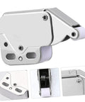 24 Pack Cabinet Door Kit Push In Latches For Cabinets Drawers And Wardrobes Keyless Spring Loaded Touch Release Bounce Catch Locks