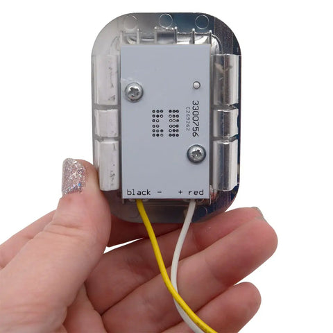 Refrigerator LED Light Module Replacement For Specific Models W11205082 And W11683244 With Chrome Bezel, Wired In Series