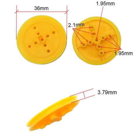 2mm Hole Plastic Belt Pulley Gear Set Modulus Bundle For DIY Robots RC Cars Toy Planes And Models Dope Belt And Pulleys Kit With 6mm To 36mm Pulleys And 20mm To 45mm Belts Easy Install For Makers