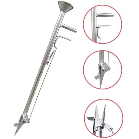 One Hand Garden Seeder And Seed Spreader Tool For Precise Sowing Easy No Fuss Operation Stainless Steel Manual Planter Transplanter