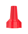 WingTwist WT52 Red Wire Connector 25 Pack for Two or More Copper Wires Inside Electrical Boxes with Contoured Wing Design