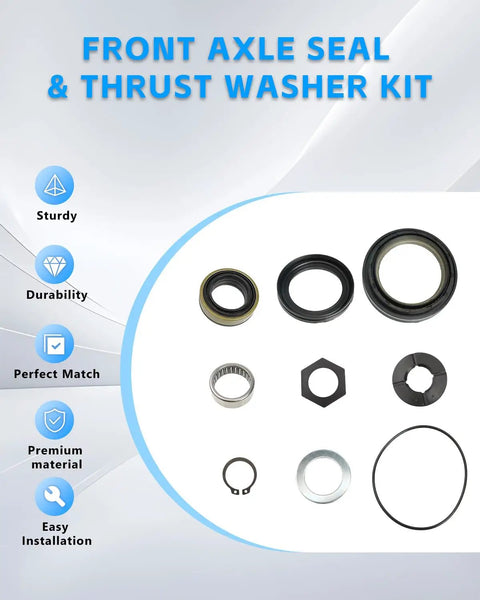 Beefed Up Axle Seal Kit With Outer Dust Seal Inner Tube Seal Needle Bearing Snap Ring And Thrust Washer For Ford Super Duty 1998-2004