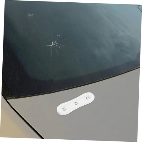 DIY Friendly Windshield Crack Repair Kit With Curing Light For Auto Glass Restoration Fast Fix on a car windshield