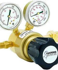 Single Stage Specialty Gas Regulator For Hydrogen And Methane Cylinders CGA 350 Inlet GP401 Model Neoprene Diaphragm, dual gauges shown