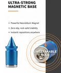 Ultra-strong magnetic base of the Six Flexible Arms Magnetic Soldering Station With PCB Holders And Third Hand Tool.
