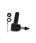 Outer Steering Tie Rod End Greaseable CNC Machined Pro Grade Part To Cut End Play And Slash Steering Torque For Most Vehicles Built To Last With Durable Fit For A Wide Vehicle Range And Easy Greaseable Lubrication, black with hardware