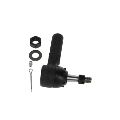 Outer Steering Tie Rod End Greaseable CNC Machined Pro Grade Part To Cut End Play And Slash Steering Torque For Most Vehicles Built To Last With Durable Fit For A Wide Vehicle Range And Easy Greaseable Lubrication, black with hardware