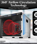 Image showing Dope 11 Tray Food Dehydrator With Adjustable Timer And Temperature Control For Jerky, Herbs and Fruits Drying