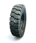 Heavy Duty 6.50-10 Forklift Tire 10 Ply Tube Type With Full Tube And Flap Insert, showcasing thick tread and durable material.