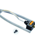 Metal Oscillating Sprinkler With Quick Connect Adapter Delivers Even Coverage For Lawns And Gardens Up To 3600 Sq Ft With 18 Brass Nozzles