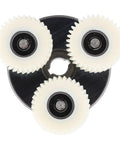 Electric Motor Gear Clutch Kit With 36T Planetary Nylon Gears And 88mm Clutch, top view showing nylon gears and clutch arrangement