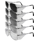 Stack of Top Shelf Aviator Safety Glasses Metal Frame ANSI Z87 DOT Approved For Motorcycles heavy duty UV400 polycarbonate lenses.