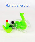 Hand generator from Hands On Electromagnet Lab Kit For Teens 12 Plus Explore Magnetic Field Strength And Distribution Around A Solenoid And Electric Bell A Fun STEM Science Experiment For Home Or Classroom.
