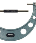 Pro Grade Outside Micrometer Six To Seven Inch Range With 0.0001 Inch Graduation And Plus Or Minus 0.0002 Inch Accuracy, Ratchet Stop