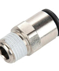 Premium Nickel Plated Brass Quick Connect Tube To Pipe Fittings Pack Of 20 featuring a swivel connection for plumbing repairs.