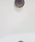 Solid Brass Bathtub Drain Overflow Box With Ball Joint Satin Nickel Finish crafted for real heavy use on deep soak baths.