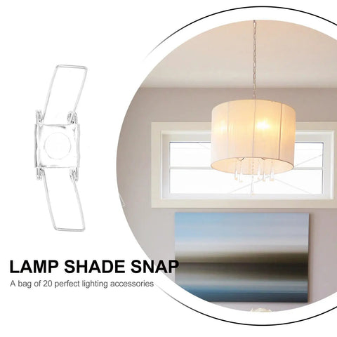 20 Pack Iron Lampshade Spring Clips For Easy Installation And Secure Fixation beside hanging pendant light