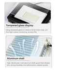 Led Pir Motion Sensor Led Flood Light Ac220 100W 50W 30W Outdoor IP66 Waterproof Projector Spotlight with aluminum shell and tempered glass display.