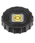 Brake Master Cylinder Fluid Reservoir Cap OE 47230-47090 for Toyota and Lexus, black ABS, close-up view