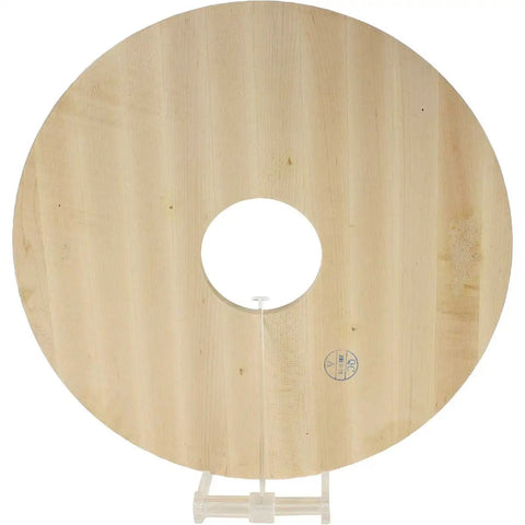 Slick Florentine Carved Ceiling Medallion Red Oak 16 Inch Outer Diameter Three Seven Eighths Inch Inner Diameter One And One Eighth Inch Projection