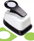 1.37 Inch Circle Punch For Paper Crafts And Scrapbooking, 35mm Circle Cutter For DIY Handmade Cards And Arts, Easy Peasy Spring Action