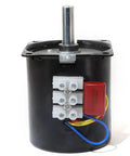 High Torque 100Kg Center Shaft Gear Motor 28W 68KTYZ 220V AC Permanent Magnet Synchronous Motor, visible wiring connections