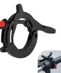 Ride Easy Universal Motorcycle Cruise Control Throttle Lock With Quick Release Button, black throttle limiter for easy highway rides.