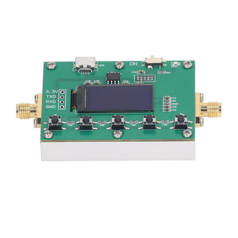 Programmable RF Attenuator Module With 6GHz Range, Digital Attenuation, OLED Display, 0.25dB Step Precision, 0 To 30dB Adjustable