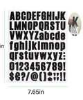 Massive 810 Piece Letter Sticker Set With 10 Sheets Self Adhesive Vinyl Waterproof Alphabet And Number Stickers
