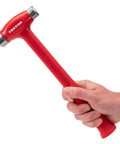 26 Oz Flat Steel Face Dead Blow Hammer With Steel Shot Rebound Reduction And Durable Polyurethane Jacket Two Flat Faces For Precise Strikes Built Tough For Pro Jobs Made In USA in hand