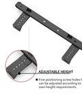 Adjustable Heavy Duty Black Drawer Slides 18 Inch Cabinet Rails with precision glide for custom height installation.